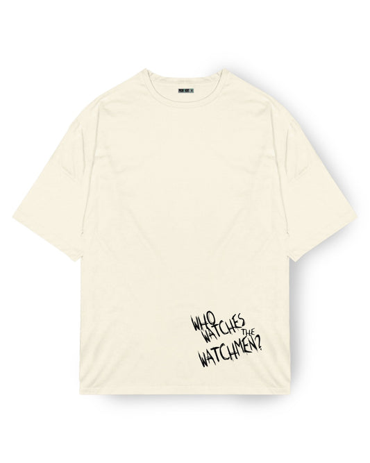 Camiseta oversized Crema Watchmen