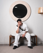Camiseta Oversized Blanca/marfil Heliotropic