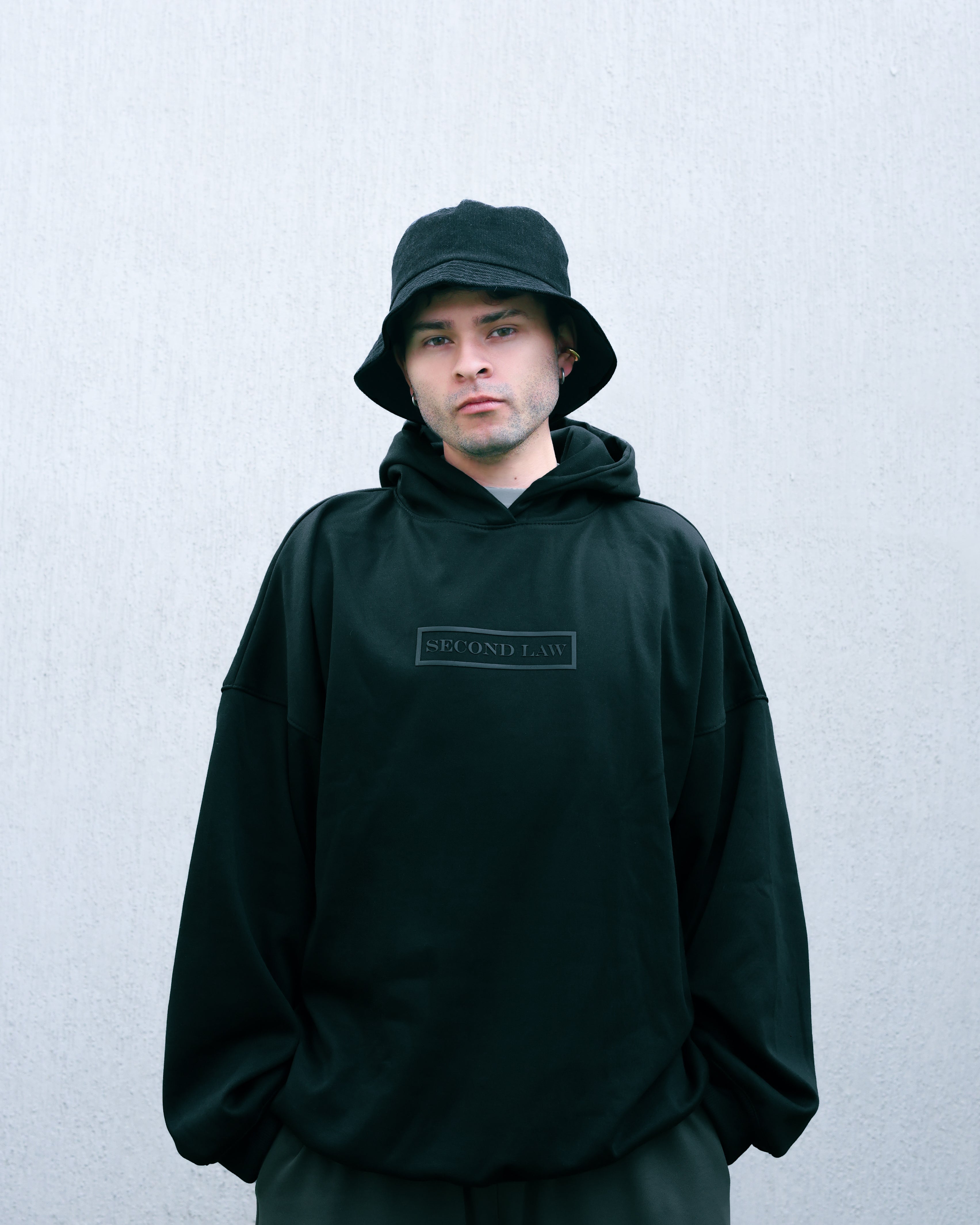 Hoodie Oversized Negro