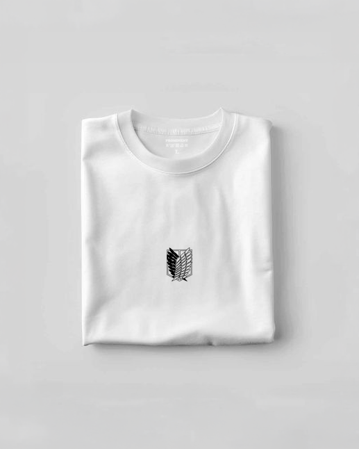 Tanktop Oversized Blanco Crema Shingeky No Kyogin