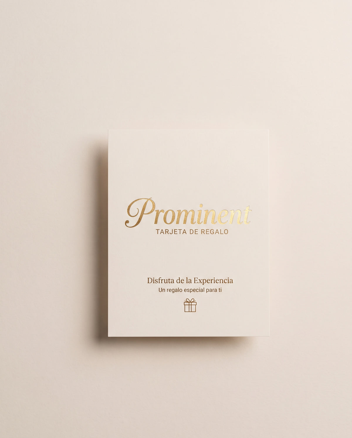 Tarjeta de regalo Prominent