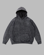 Hoodie Relaxed Fit Acid Washed