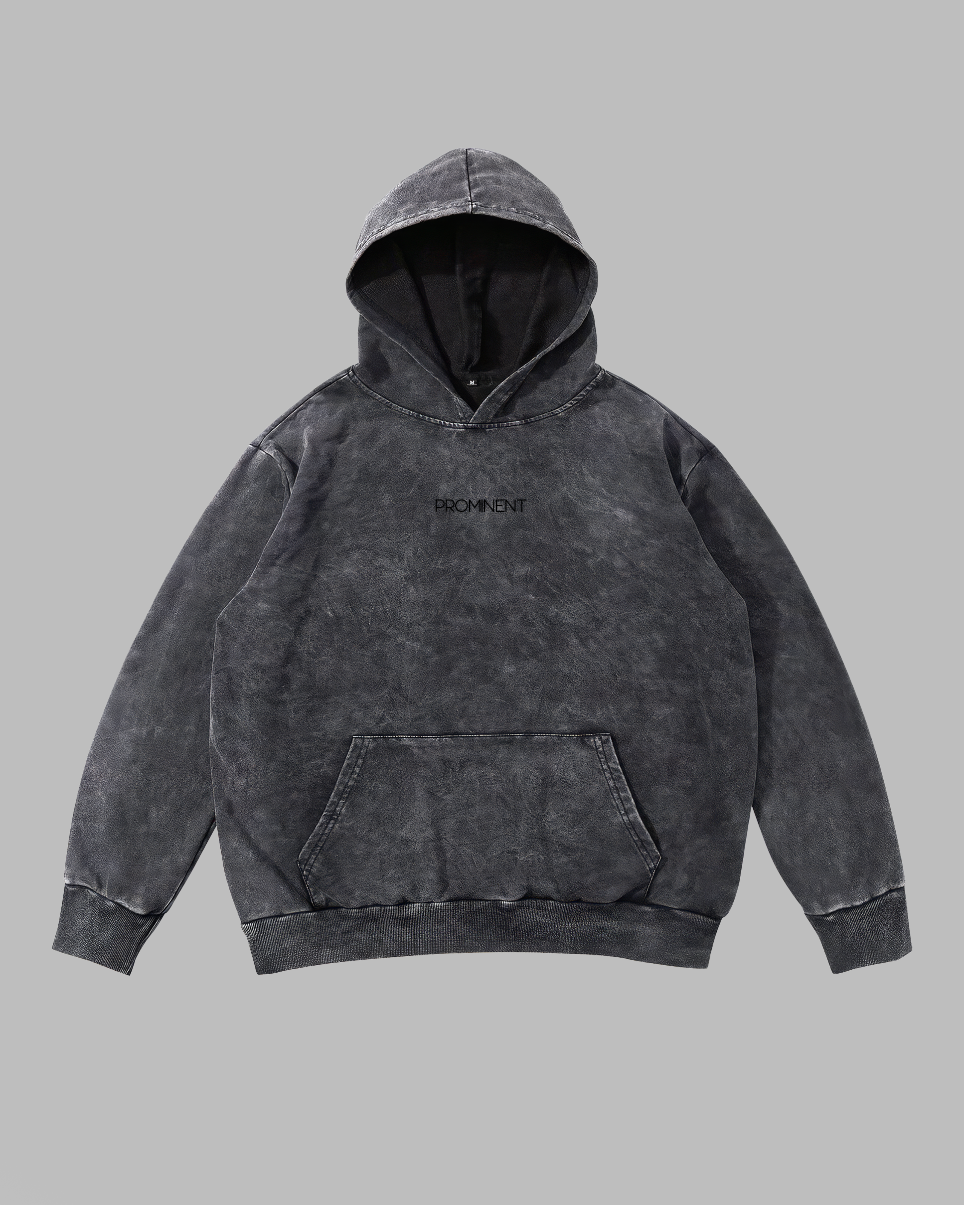 Hoodie Relaxed Fit Acid Washed
