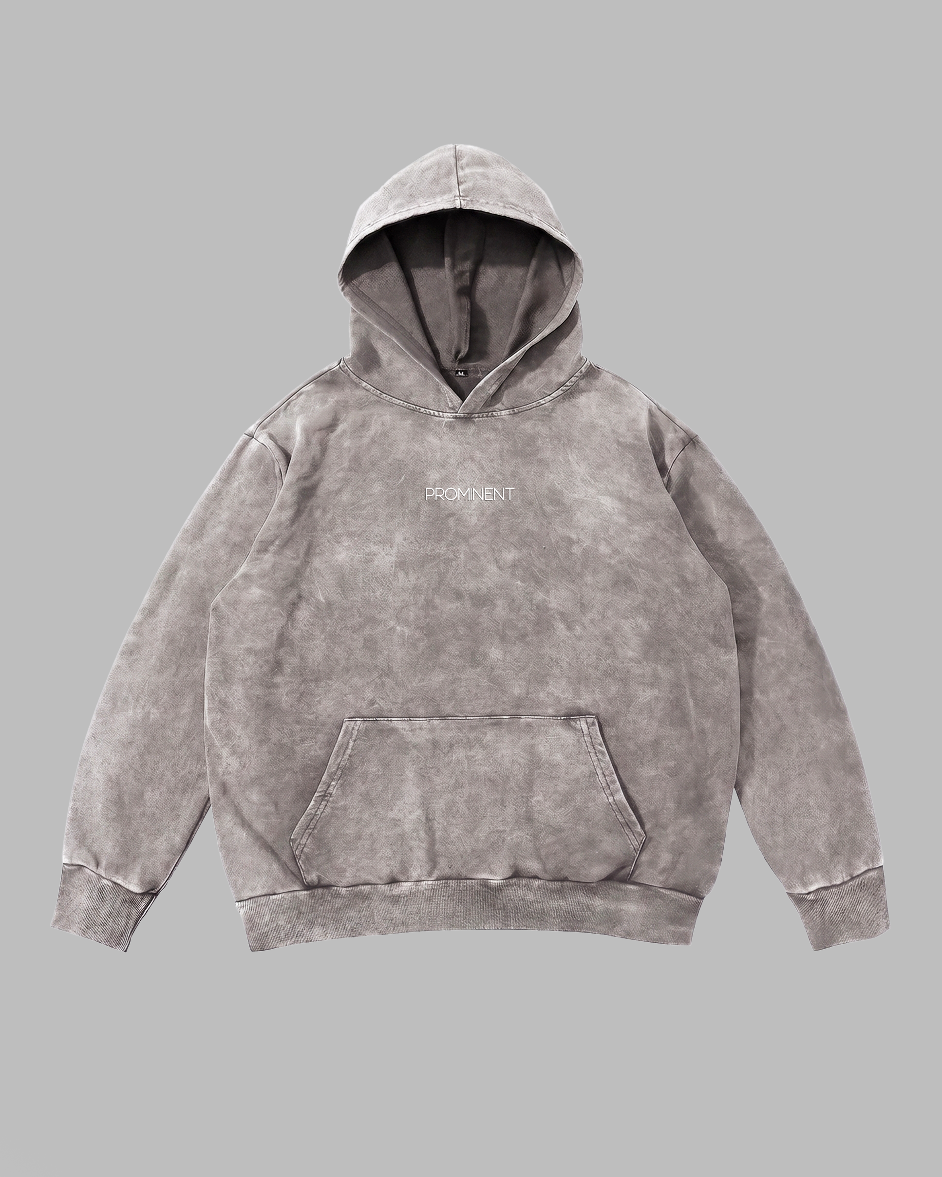 Hoodie Relaxed Fit Acid Washed