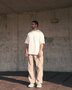 Camiseta Oversized Solid Beige