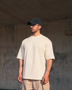 Camiseta Oversized Solid Beige