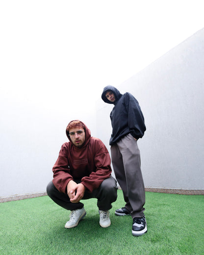 Hoodie Oversized Cafe