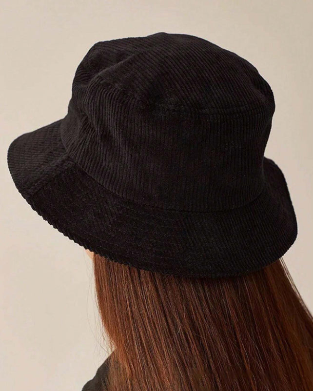 Gorro pesquero pana negro
