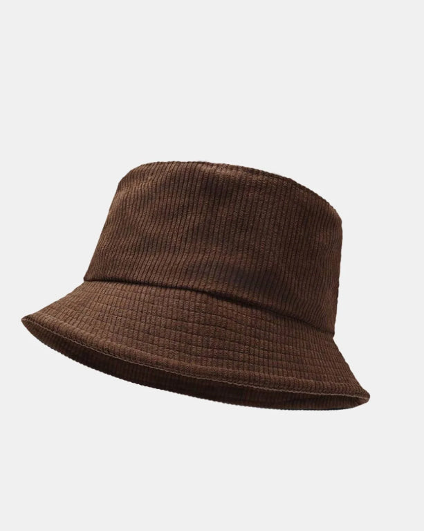 Gorro pesquero pana cafe