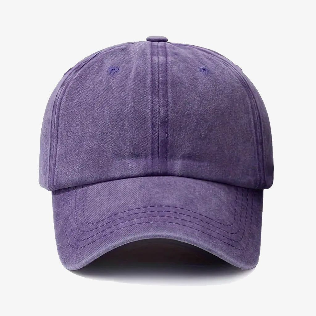Gorra básica washed lila
