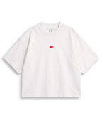 Camiseta Oversized Blanca/marfil Itachi