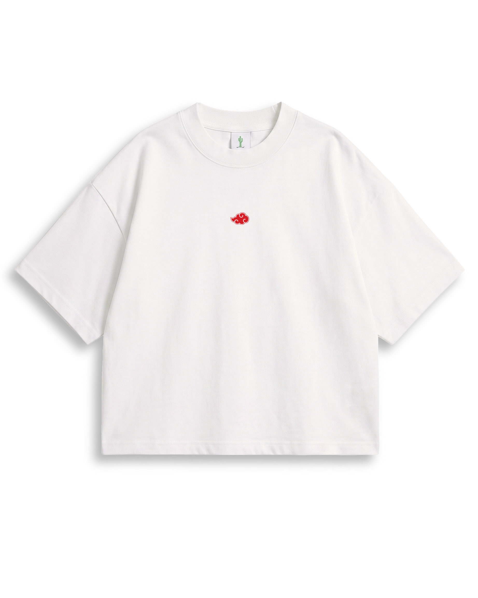 Camiseta Oversized Blanca/marfil Akatsuki