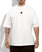 Camiseta Oversized Blanca/marfil One Piece Nika