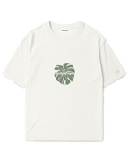 Camiseta Oversized Blanca/marfil Heliotropic