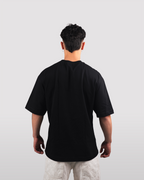 Camiseta Oversized One Piece Luffy Black