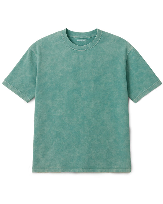 Camiseta Oversized Green Acid Washed