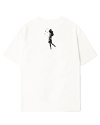 Camiseta Oversized Blanca/marfil CHAOS