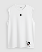 Tanktop Oversized Blanco Crema Shingeky No Kyogin