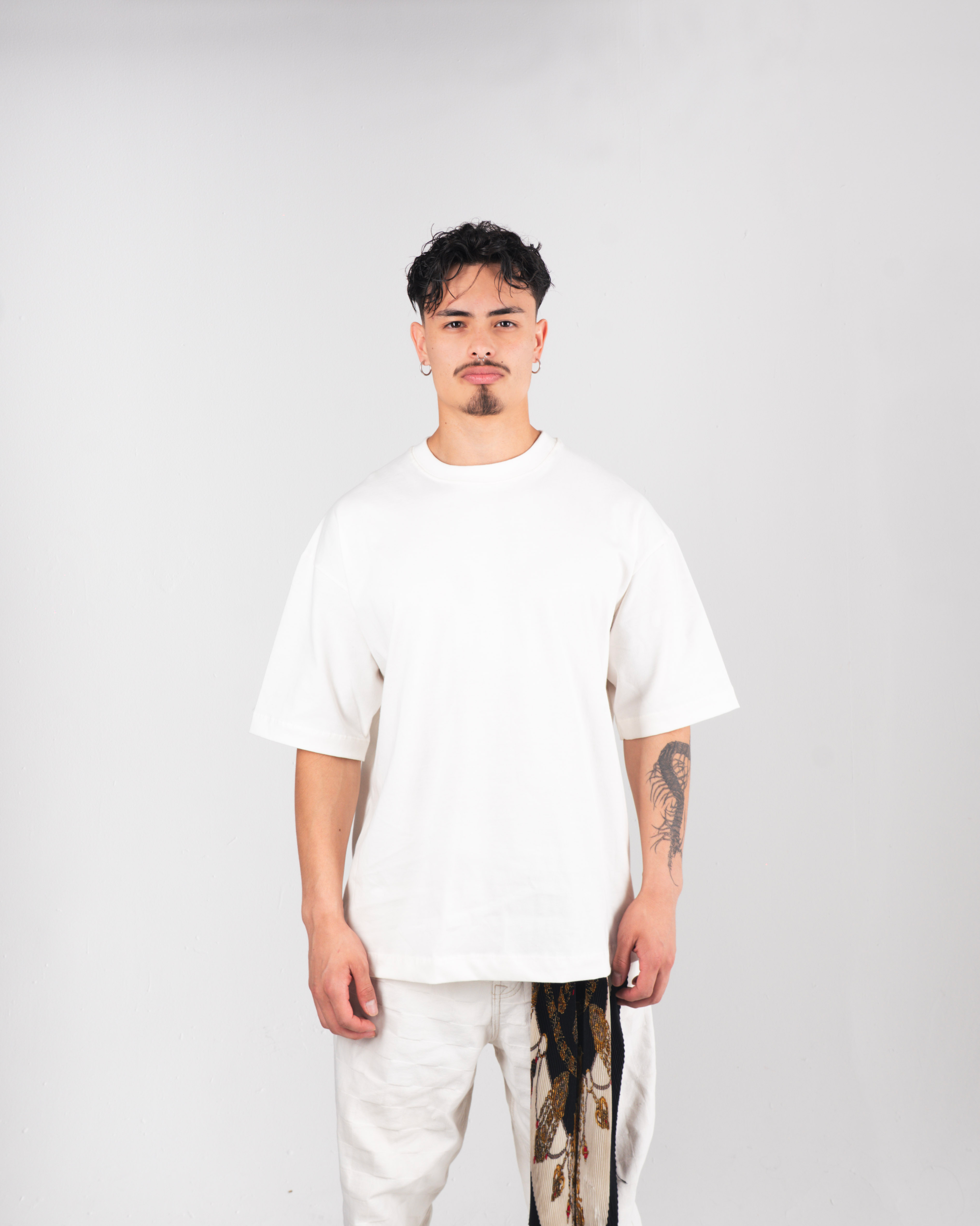 Camiseta Oversized Solid White