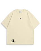 Camiseta Oversized Crema Batman