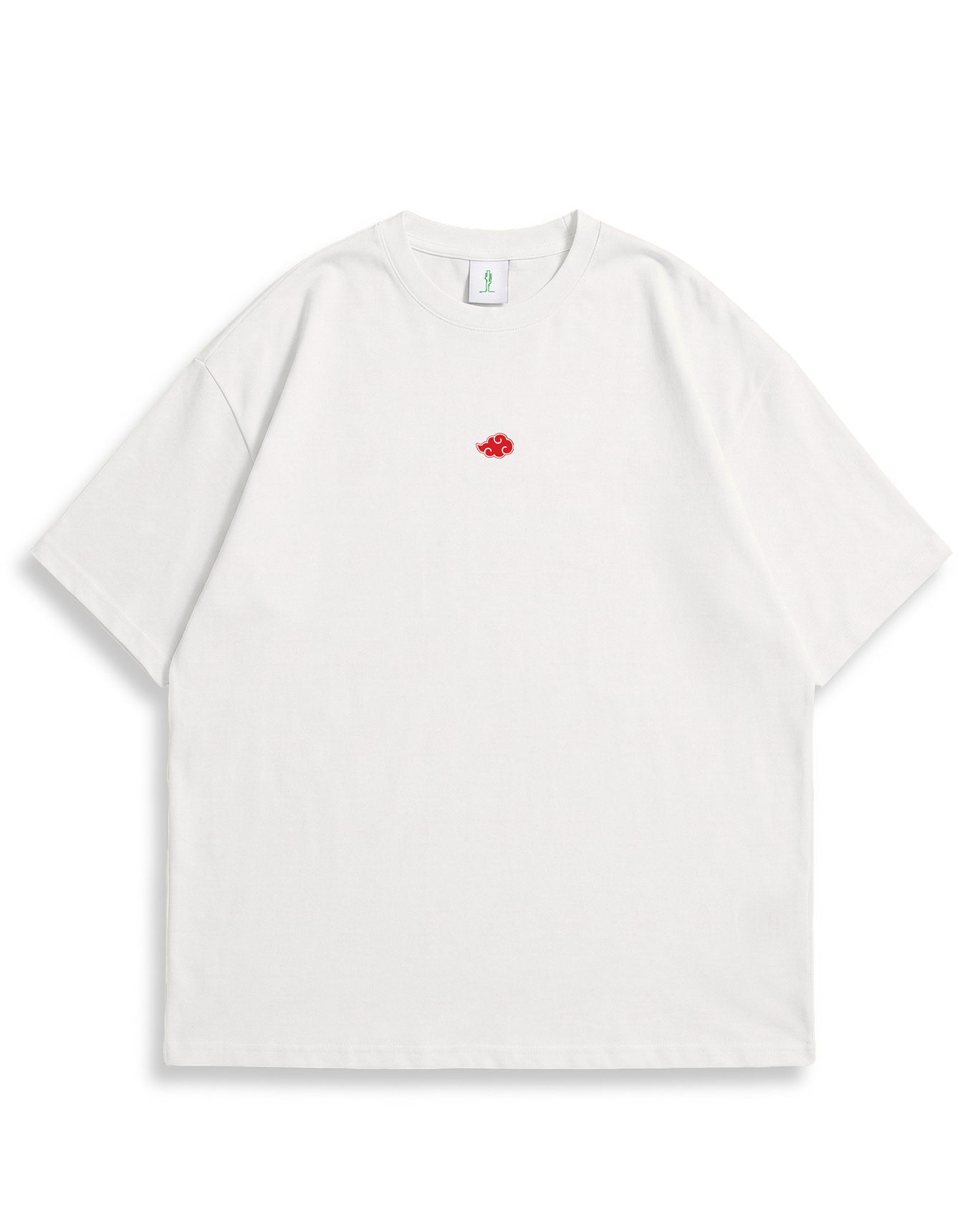 Camiseta Oversized Blanca/marfil Akatsuki