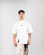 Camiseta Oversized Blanca/marfil Itachi