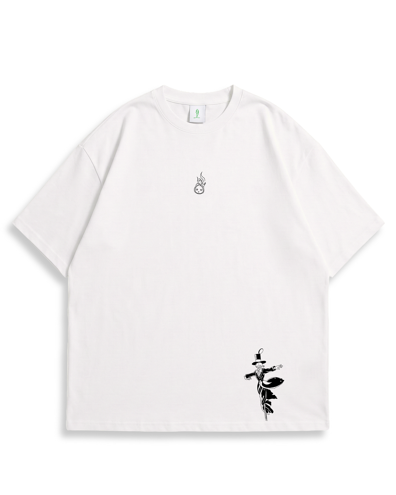 Camiseta Oversized Castillo Vagabundo