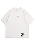 Camiseta Oversized Blanca/marfil Toji Fushiguro