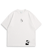 Camiseta Oversized Blanca/marfil Toji Fushiguro