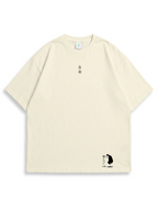 Camiseta Oversized Blanca/marfil One Piece Libertad