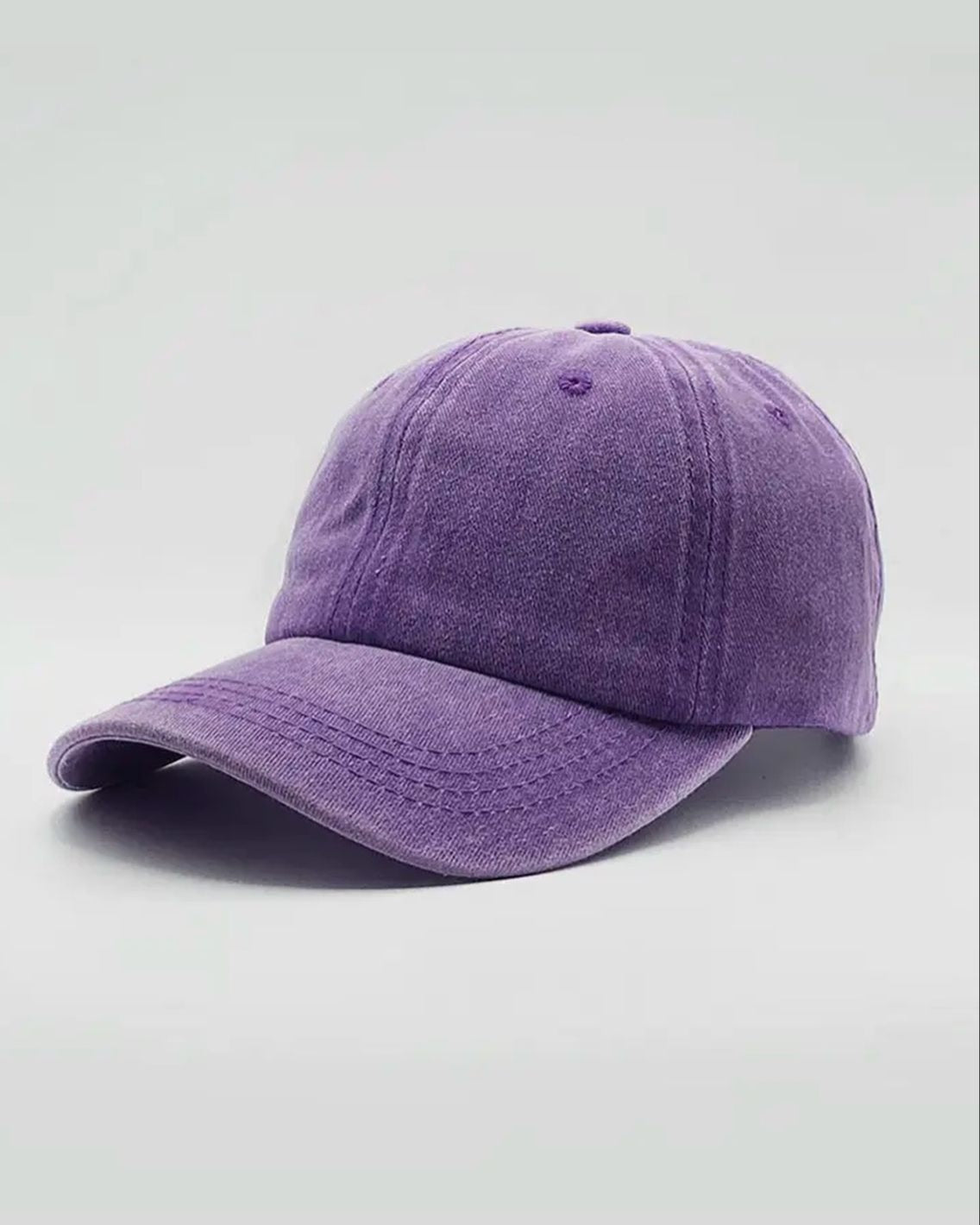 Gorra básica washed lila