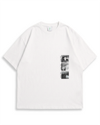 Camiseta Oversized Blanca/marfil Enjoy Life