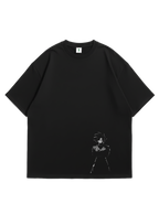 Camiseta Oversized Negra Goku Black