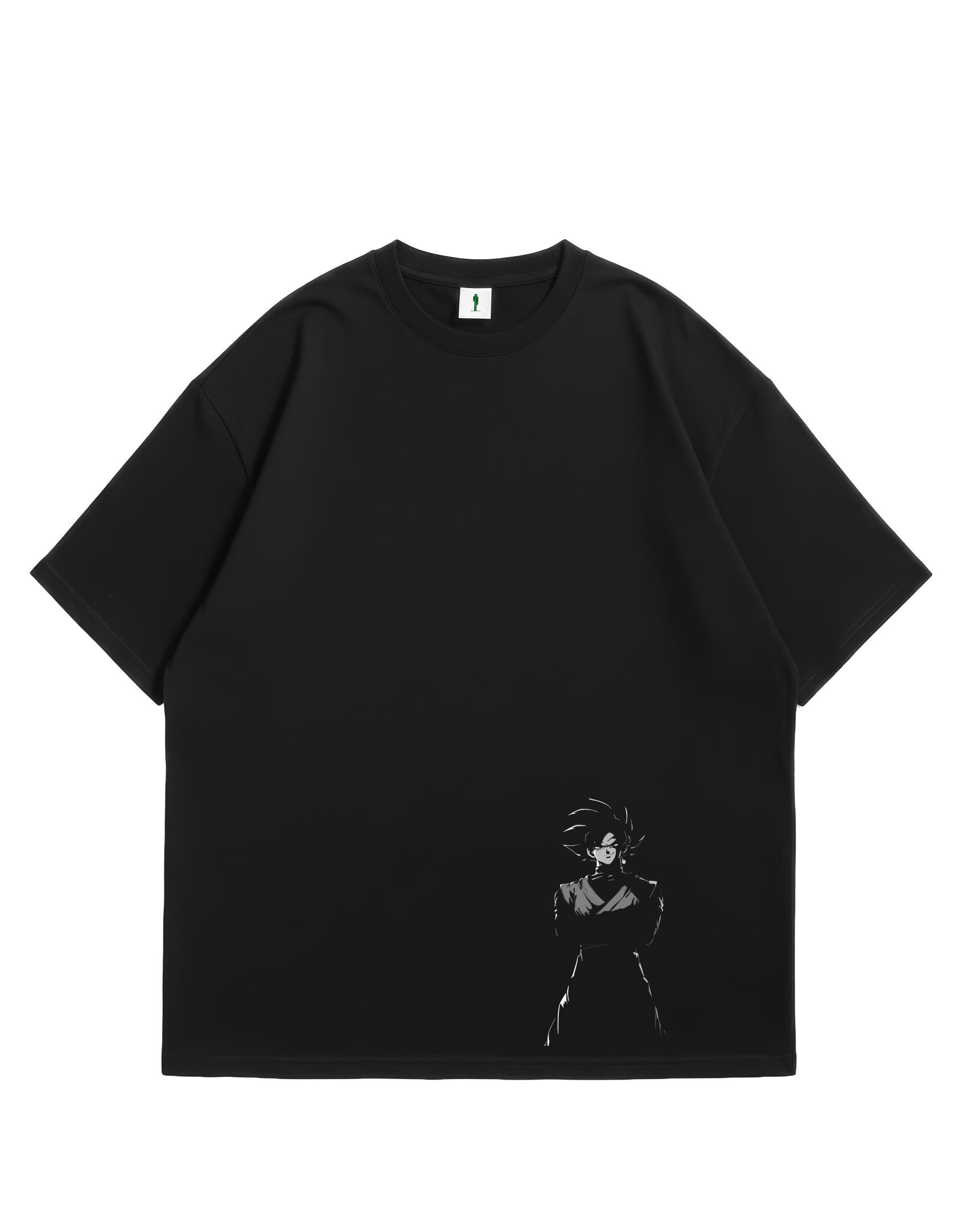 Camiseta Oversized Goku Black