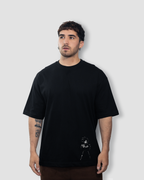 Camiseta Oversized Negra Goku Black