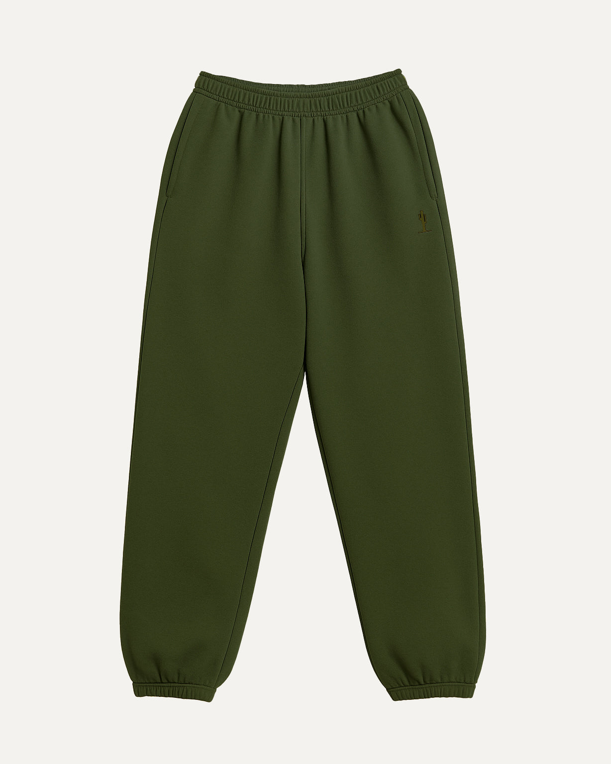 Pantalón De Sudadera Relaxed Fit Verde