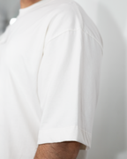 Camiseta Oversized Blanca/Marfil Kimetsu No Yaiba Akaza