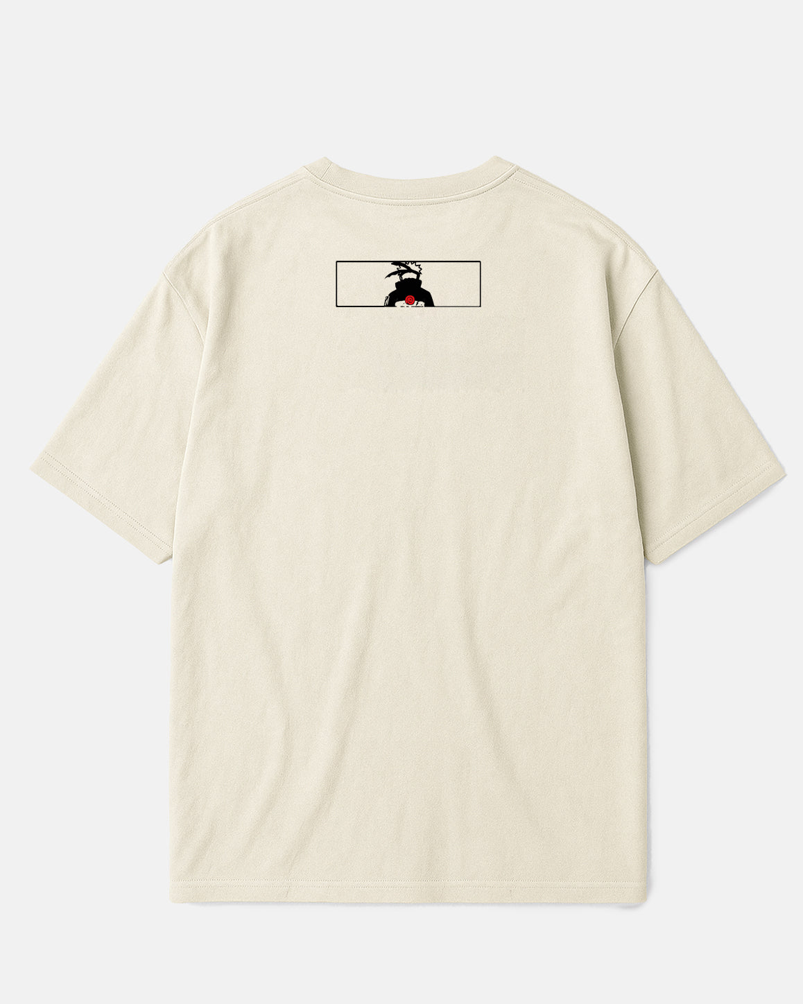 Camiseta Oversized Crema Naruto