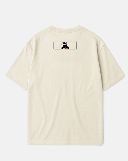 Camiseta Oversized Crema Naruto
