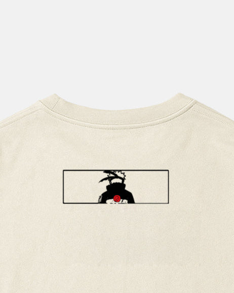 Camiseta Oversized Crema Naruto