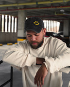 Gorra básica washed bordada