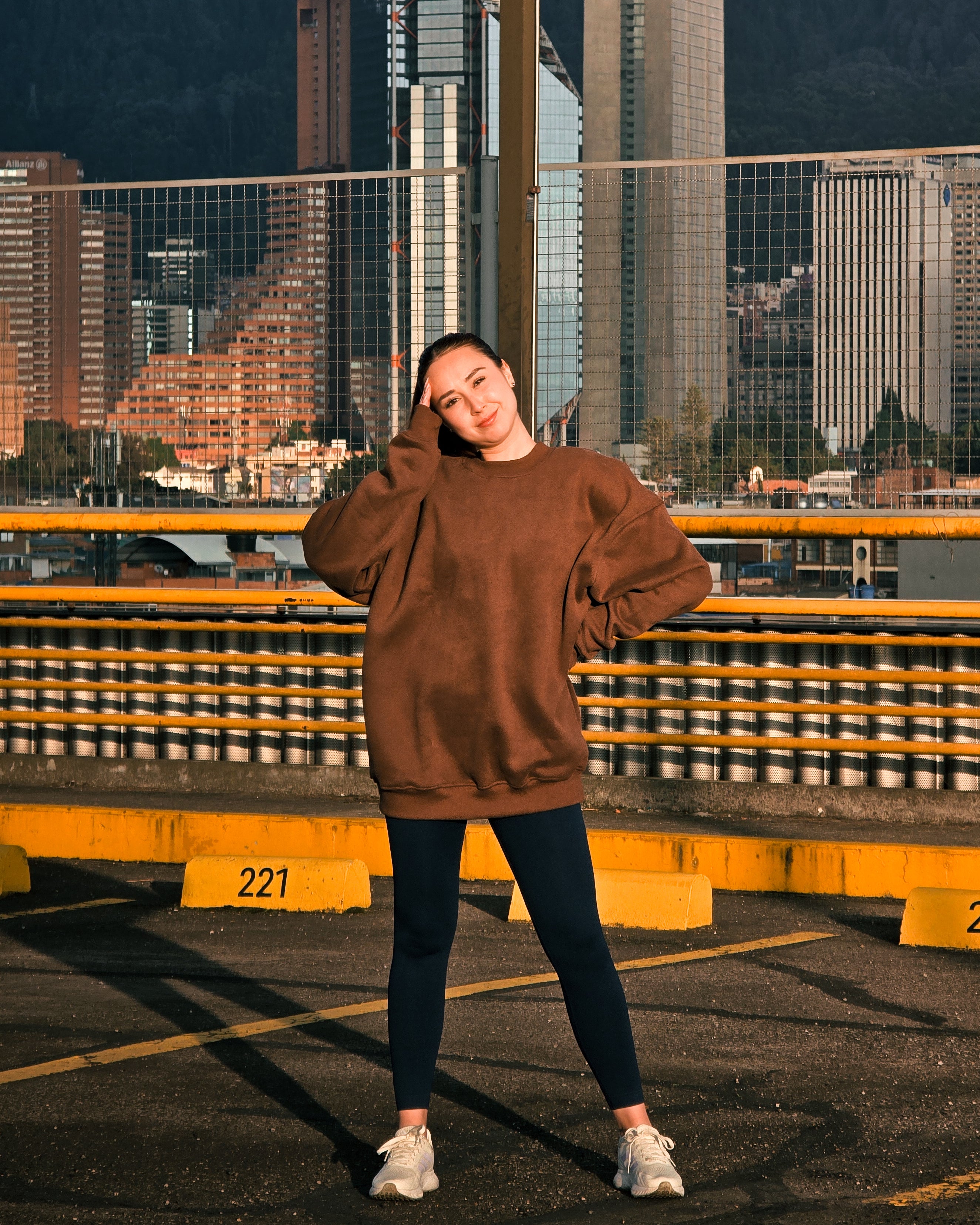 Basic Sweater Marron