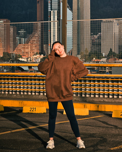 Basic Sweater Marron