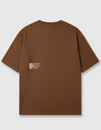 Camiseta Oversized Marron Artist