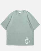 Camiseta Oversized Verde Obito