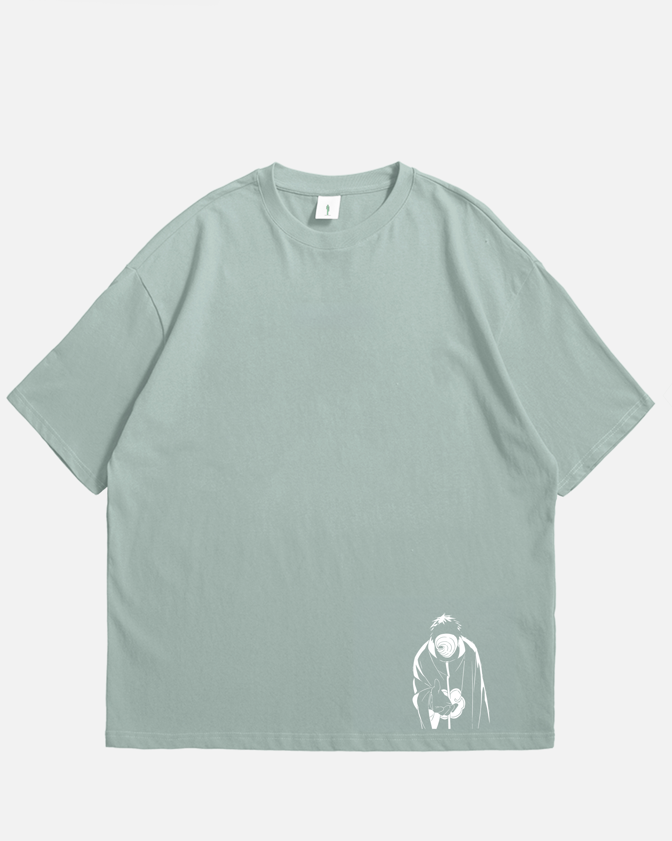 Camiseta Oversized Verde Obito