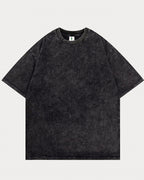 Camiseta Oversized Black Acid Washed