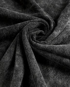 Camiseta Oversized Black Acid Washed